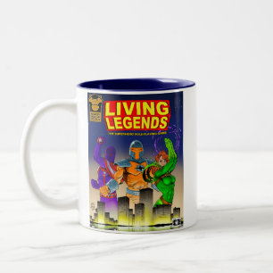 Caneca VIVA do cobrir das LEGENDAS