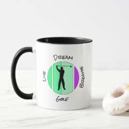 Caneca Viva, sonhe, respire golfe