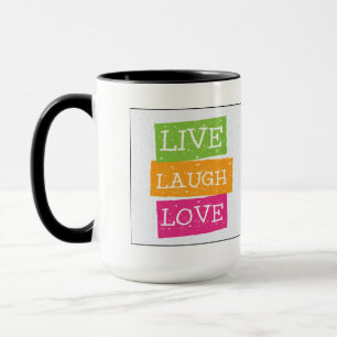 Caneca Vive o amor 2 do riso