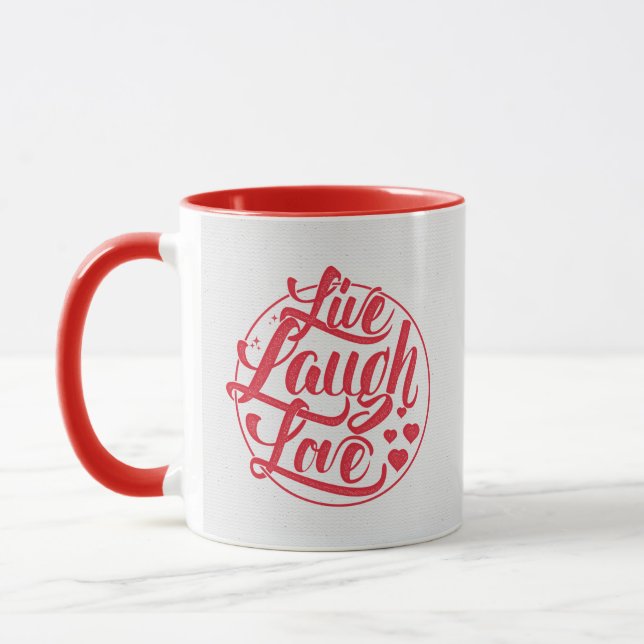 Caneca Vive o amor do riso (Esquerda)