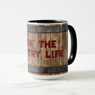 Caneca Vivendo a vida no campo