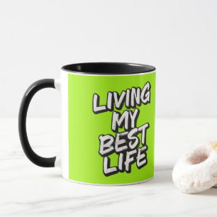 Caneca Vivendo minha melhor vida