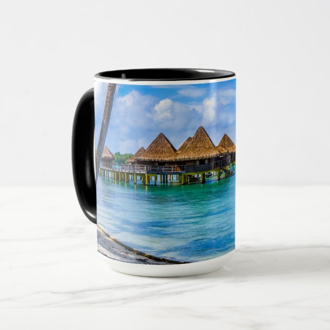 Caneca Vivendo na água (Frente Esquerda)