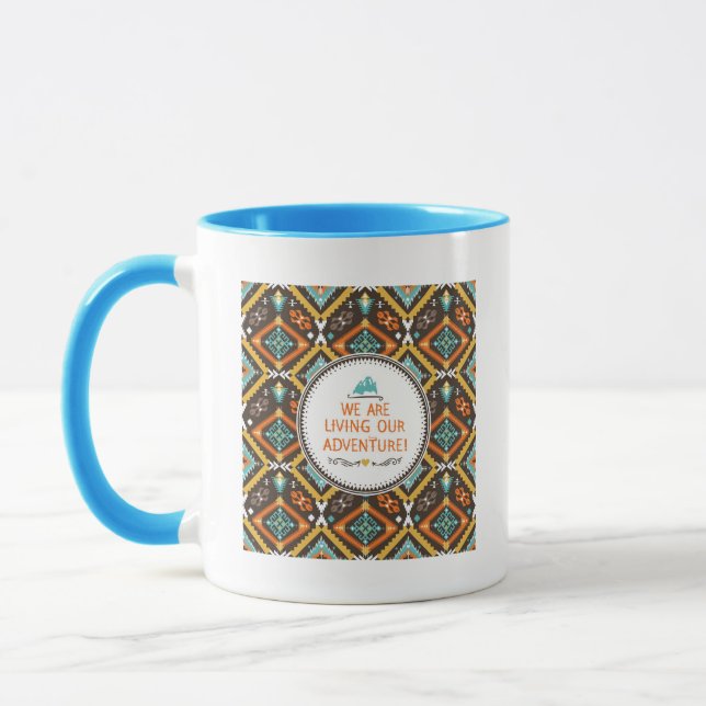 Caneca Vivendo nossa aventura (Esquerda)
