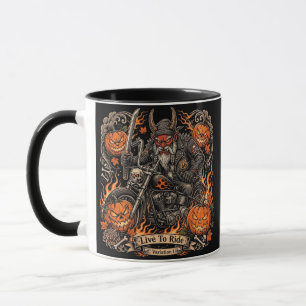 Caneca Viver para Andar Variação I, Rota 66 Samurai Oni