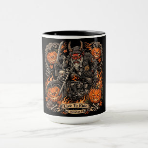 Caneca Viver Para Pilotar Variação I, Rota 66 Samurai Oni
