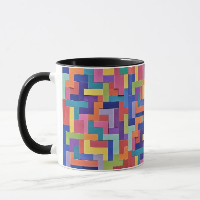 Caneca Vivid Grid (Esquerda)