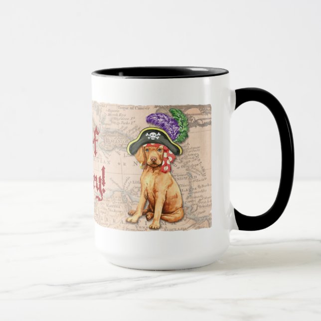 Caneca Vizsla Pirate (Direita)