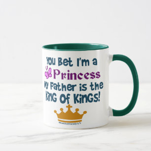 Caneca Você apostou que eu sou uma princesa