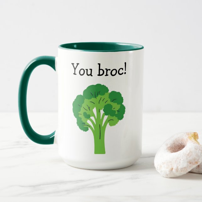 Caneca Você Broc! Brócolis (Com Donut)