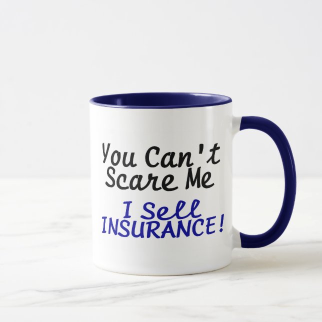 Caneca Você chanfra o susto mim que eu vendo o texto azul (Direita)