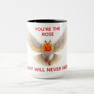 Caneca você é a rosa