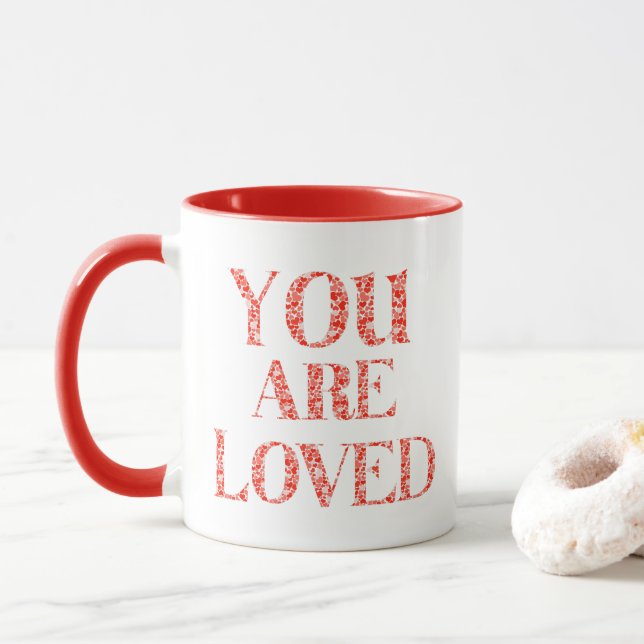 Caneca Você é amado (Com Donut)