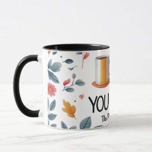 Caneca Você e eu - a mistura perfeita Casal Romântico
