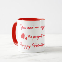 Caneca Você e eu café e amor