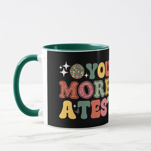Caneca Você É Mais Do Que Uma Pontuação De Teste (Esquerda)
