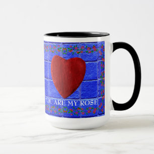 Caneca Você é meu rosa