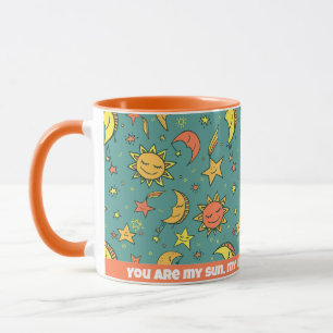 Caneca Você é meu sol, minha lua, e todas as minhas estre