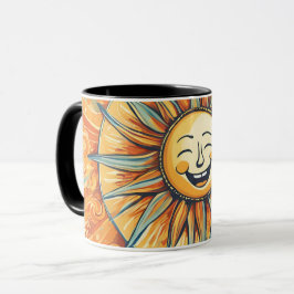 Caneca Você É Minha Design De Sol