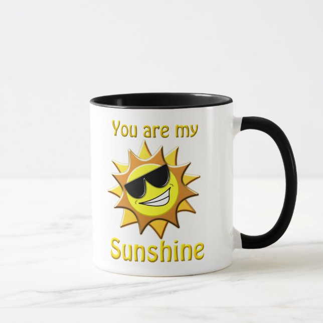 Caneca Você é minha luz do sol (Direita)