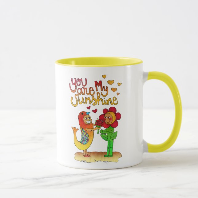 Caneca Você é minha luz do sol (Direita)