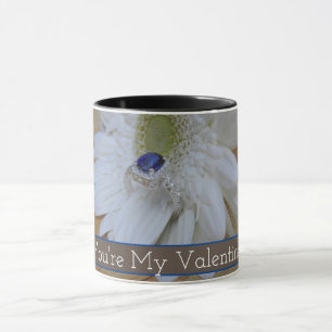 Caneca Você é minha Namorados Sapphire Diamond Coffee Mug