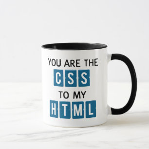 Caneca Você é o CSS a meu HTML