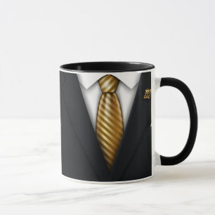 Caneca Você é o melhor Pai do Dia de os pais Dourado negr