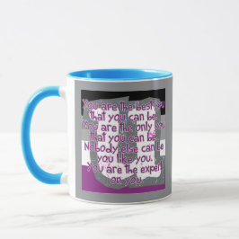 Caneca Você é o melhor que você (Orgulho Ace)