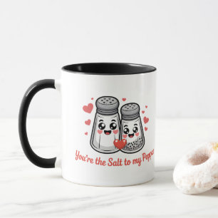 Caneca Você é o Sal para a minha pimenta