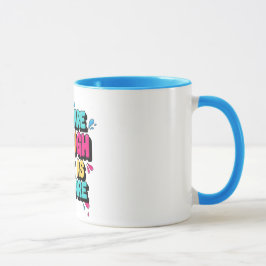 Caneca Você É Suficiente Do Jeito Que É Colorido