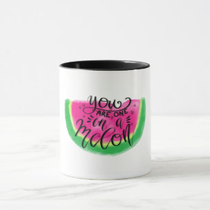Caneca Você é um em um melão
