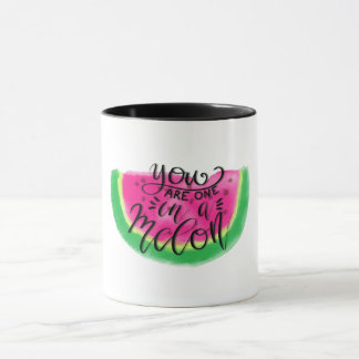 Caneca Você é um em um melão