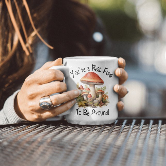 Caneca Você é um verdadeiro fungo para estar perto de Mug (Criador carregado)
