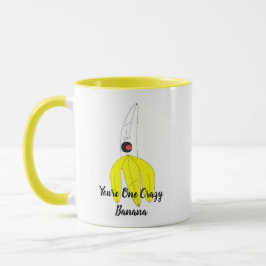 Caneca Você é uma banana louca