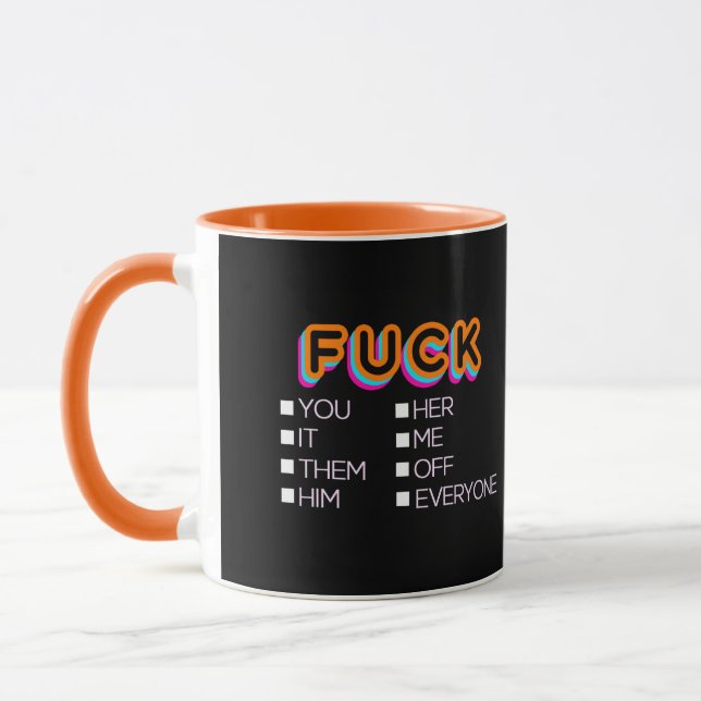 Caneca Você, ela, ele, os Mug (Esquerda)