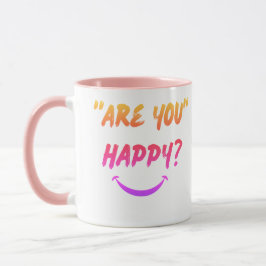 Caneca Você está feliz Clássico Mug, 11 oz?