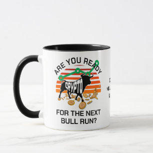 Caneca Você está pronto para o CRYPTO BULL RUN Bitmoney