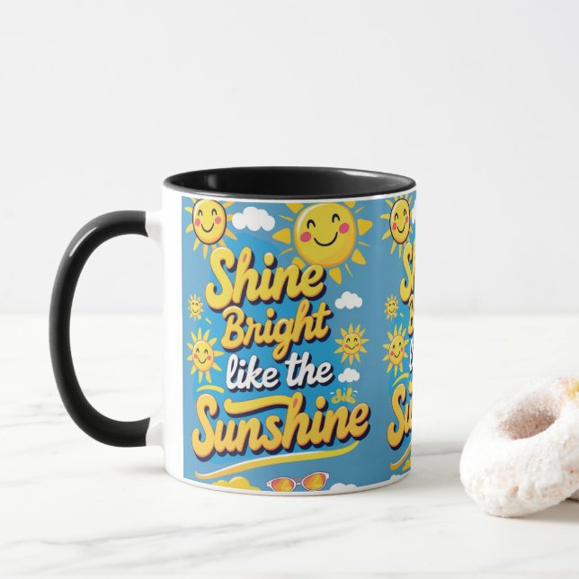 Caneca Você gosta de Luz do Sol (Com Donut)