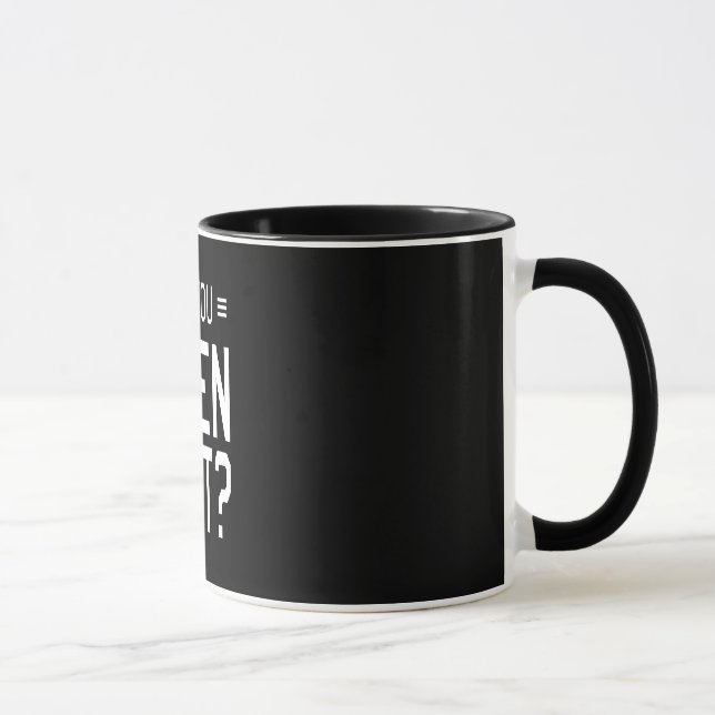 Caneca Você levanta mesmo? (Direita)