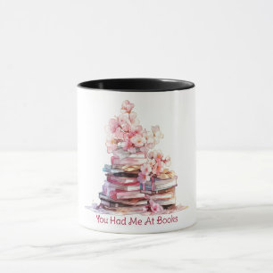 Caneca Você Me Conquistou Com Livros