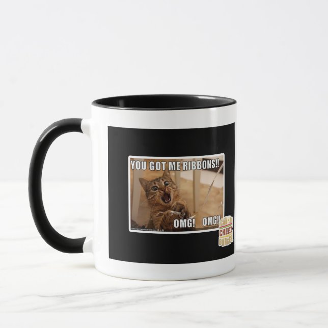 Caneca Você me pegou de fitas! (Esquerda)
