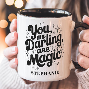 Caneca Você Me Querida É Magia Nome Personalizado