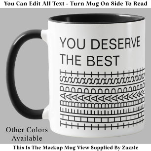 Caneca Você Merece Melhor Terapeuta Piada Engraçada Palav