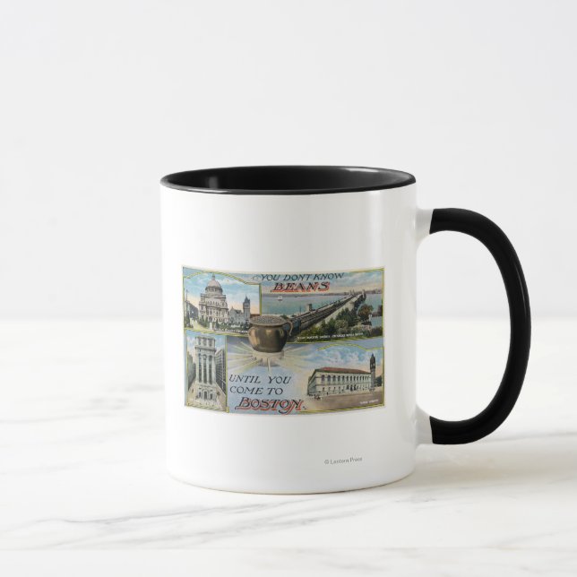 Caneca Você não conhece feijão, visualizações cênicas de  (Direita)