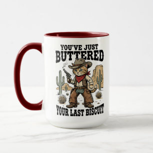 Caneca Você Passou a Manteiga no Seu Último Biscoito – Di