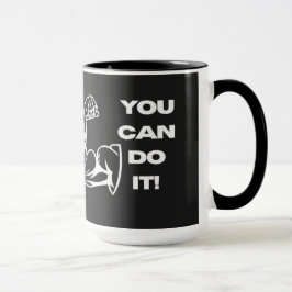 Caneca Você Pode Fazer Isso Fitness Motivação Camiseta de