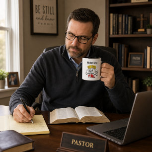 Caneca Você Precisa de Jesus Galera Cristã