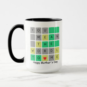 Caneca Você quer dizer o trabalho para mim, Dia de as mãe