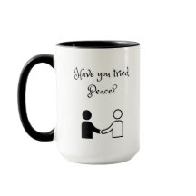 Você Tentou O Peace Mug?